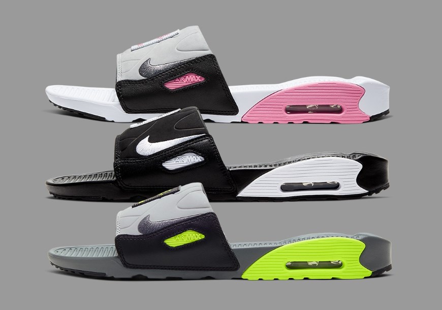 Nike представил шлепки Air Max 90 в 
